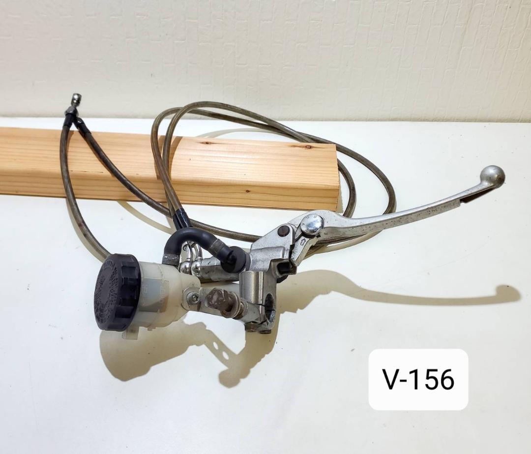 V-156.Z400GP外し ブレーキマスター一式 NISSINメッシュワイヤーパーツ