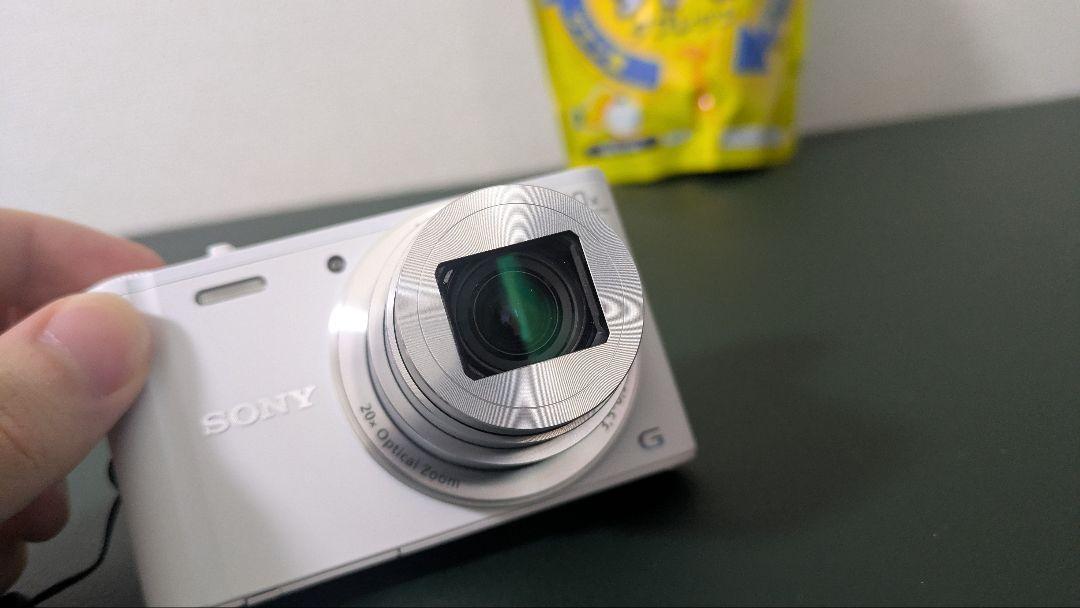 SONY dsc-wx350 白（動作確認済み・完動品）付属品+α コンデジ