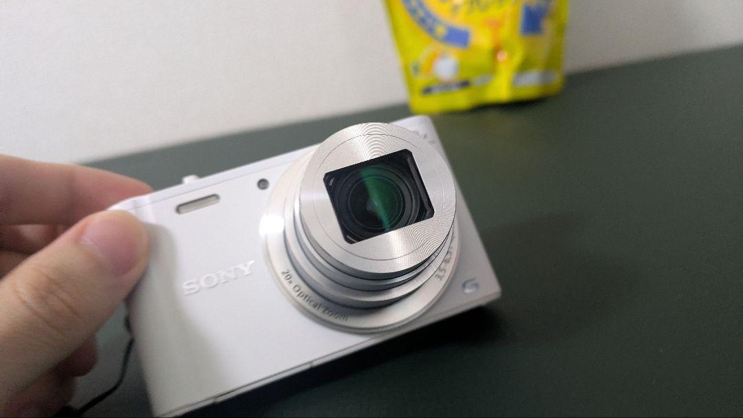 SONY dsc-wx350 白（動作確認済み・完動品）付属品+α コンデジ