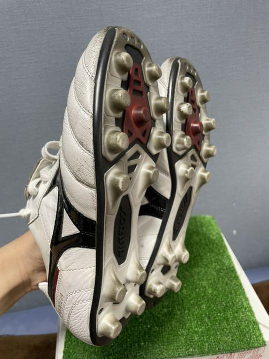 新作在庫 モレリア2 ミズノ サッカー スーパーホワイトパール×ブラック26.5cm A06tX-m20316258976 高品質セール