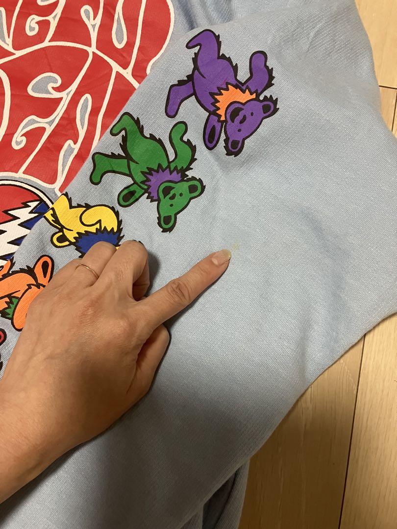 Grateful Dead パーカー オフィシャル　リキッドブルー　フーディ