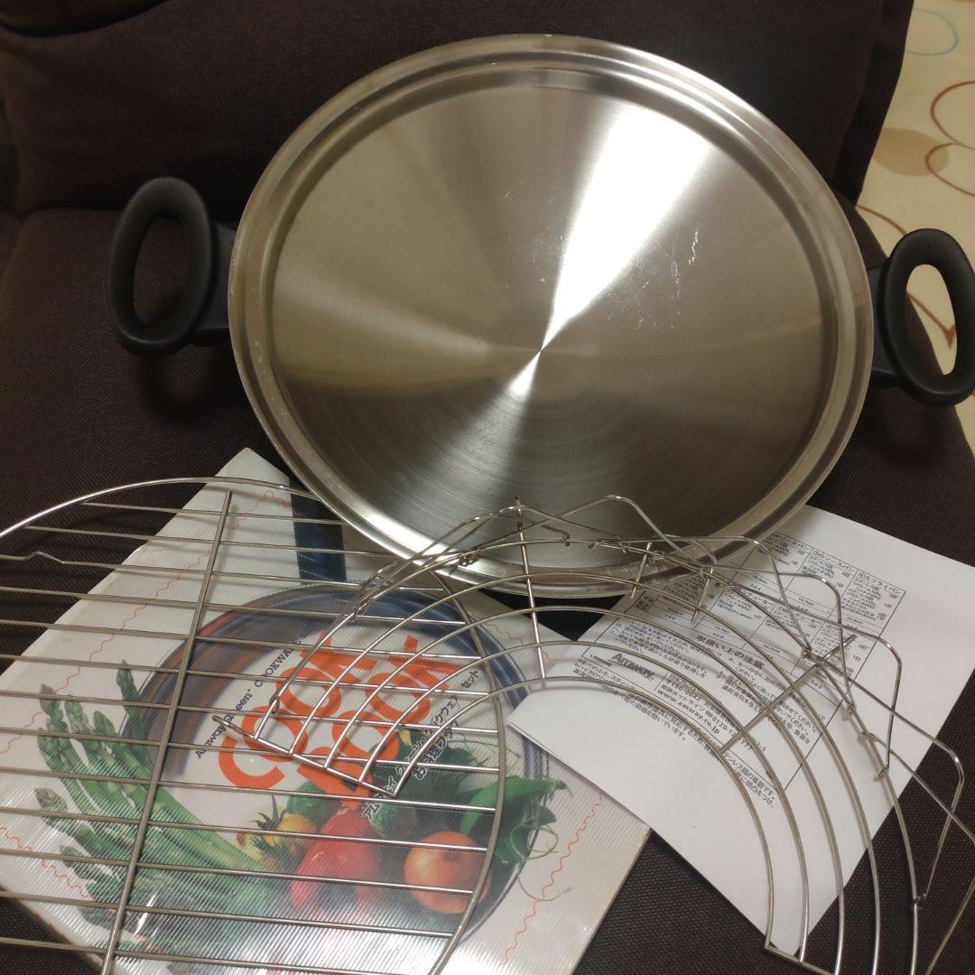 【美品】 アムウェイ ウォック 中華鍋 白だし2本セット 022620-small.jpeg