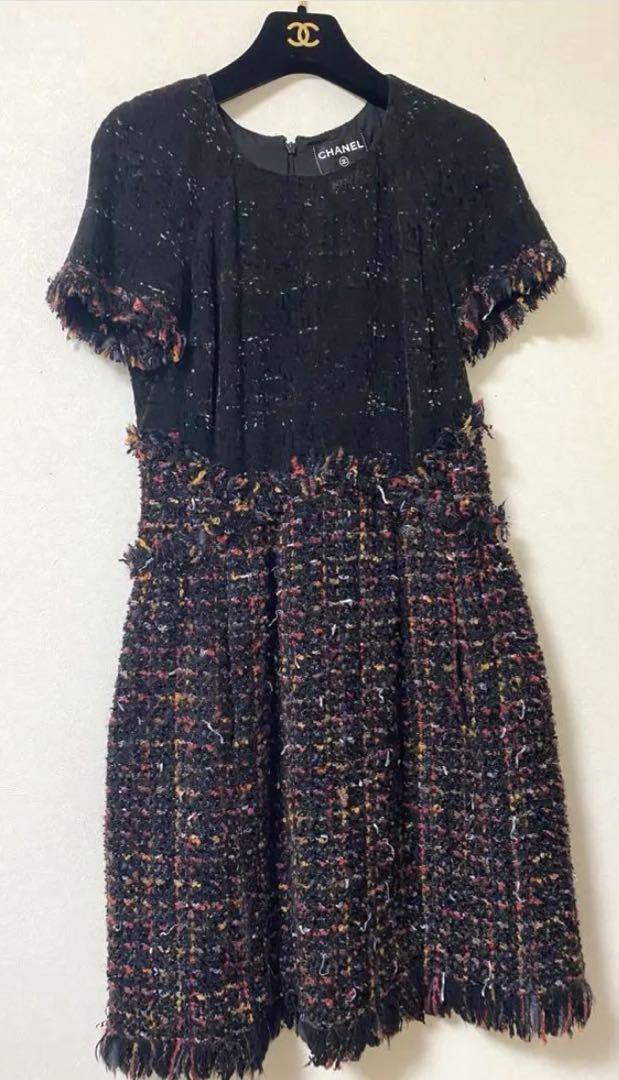 高級✨️希少✨️CHANEL✨️ツイードワンピース