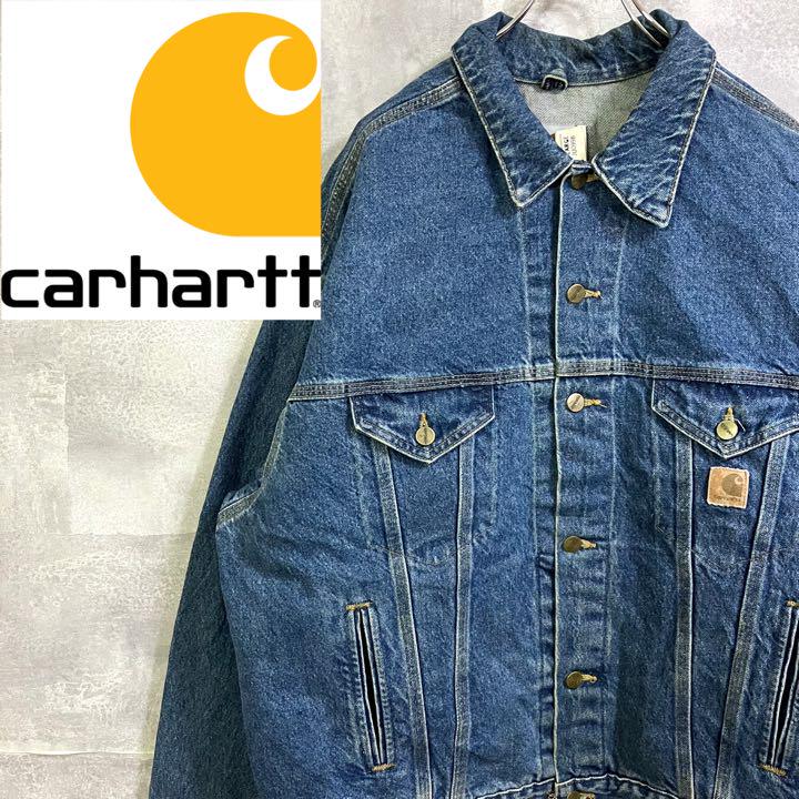 カーハート CARHARTT デニムジャケット Gジャン オーバーサイズ