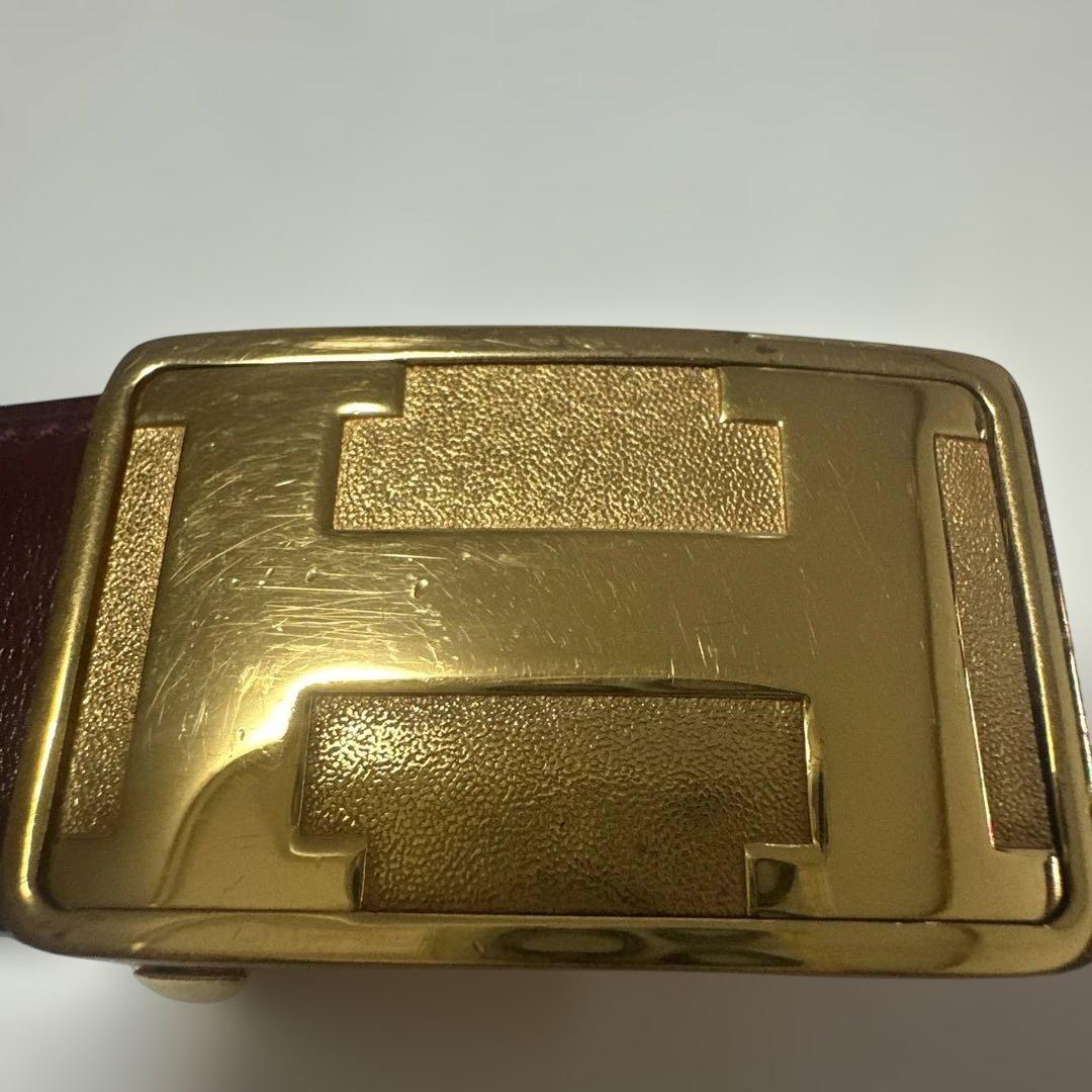 HERMES ベルト 美品 リバーシブル ※希少色 ※年代物 HERMES ベルト 美品 リバーシブル ※希少色 ※年代物