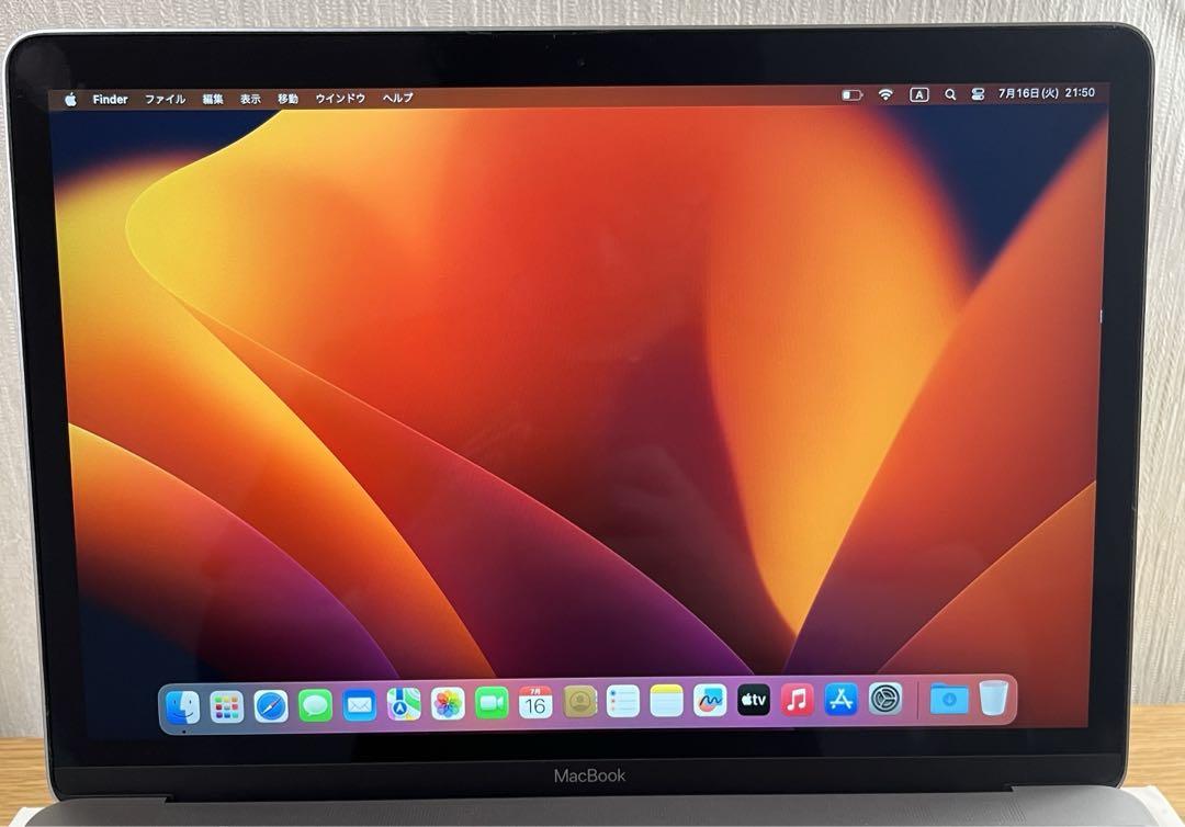 MacBook 12インチ 2017 m3/8G/256G スペースグレー 画像2