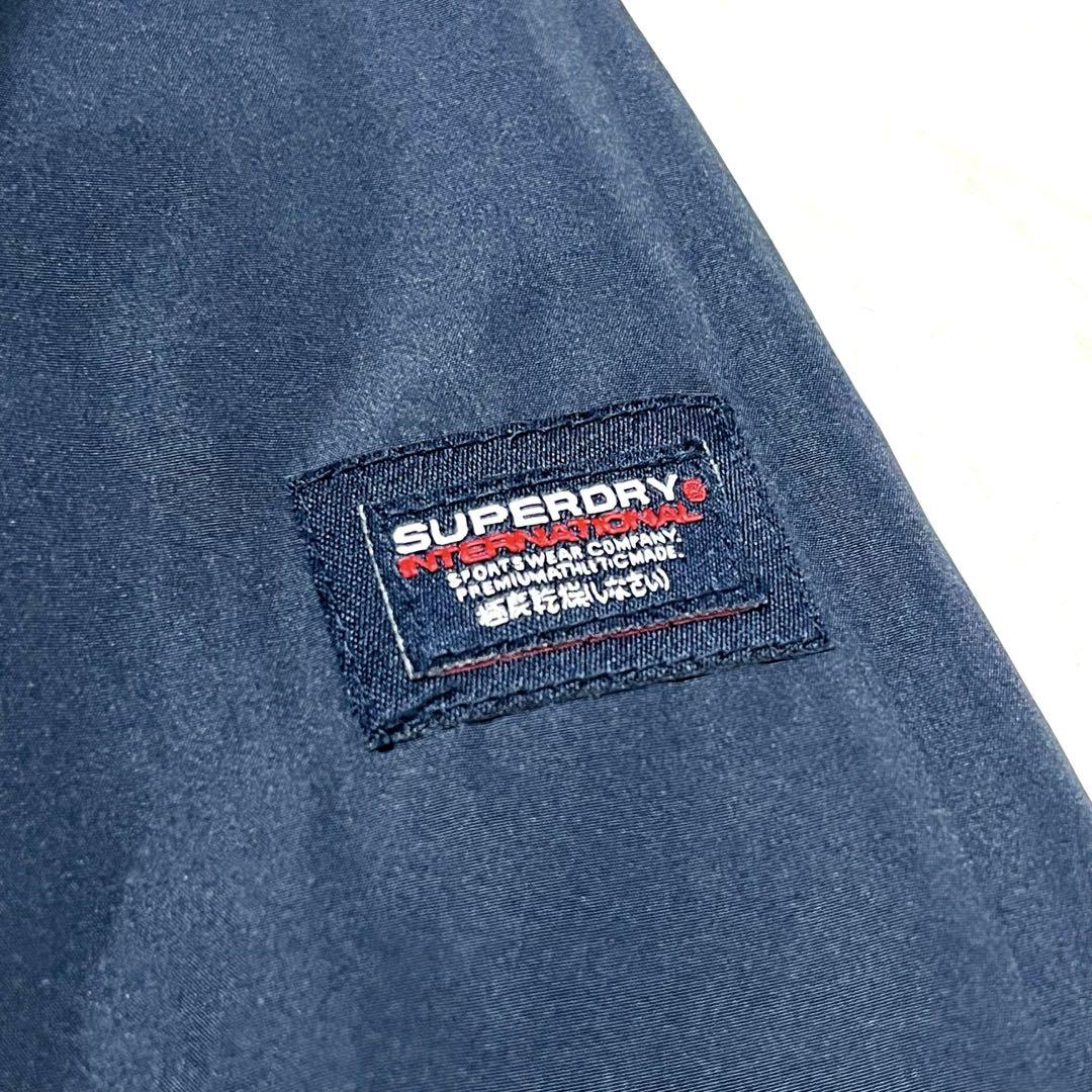 SUPERDRY 極度乾燥しなさい ナイロン ジップアップ パーカー M