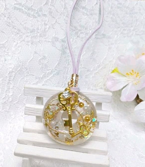 mayu様♡D【オルゴナイト】ペンダント*ネックレス ドーナツタイプ