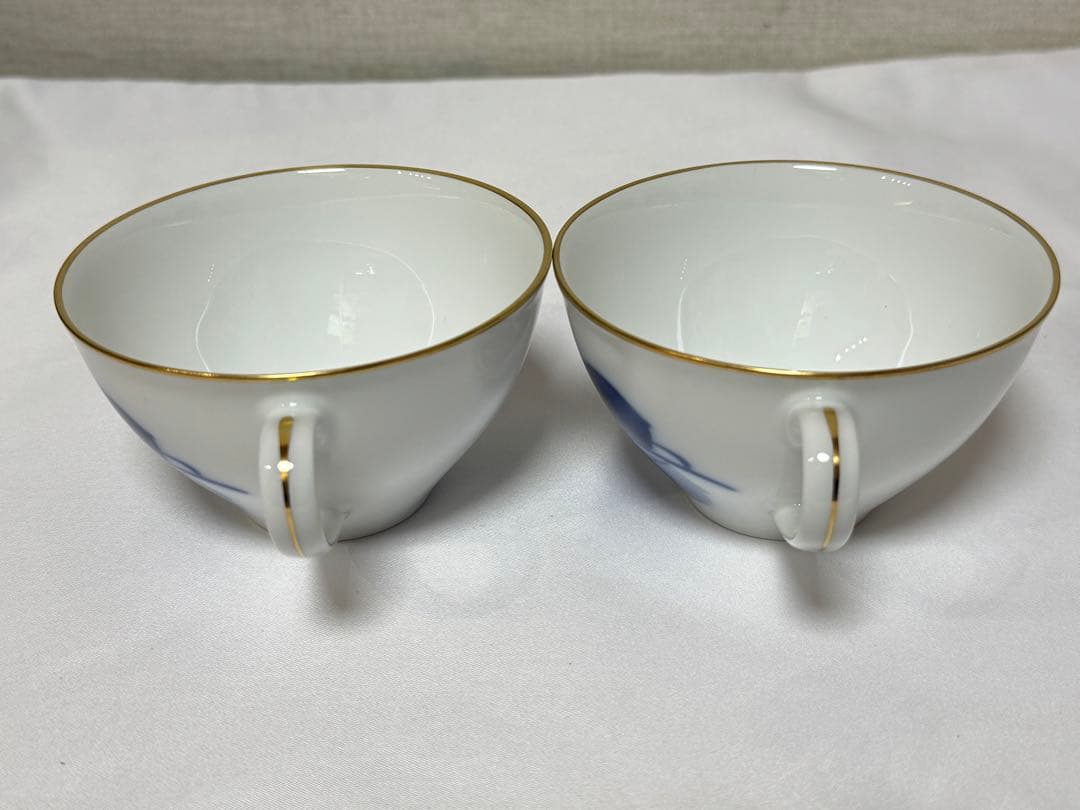 大倉陶園 ブルーローズ カップ ソーサー 2客 ペア WWW_OPDRERGINERDOGAN_COM