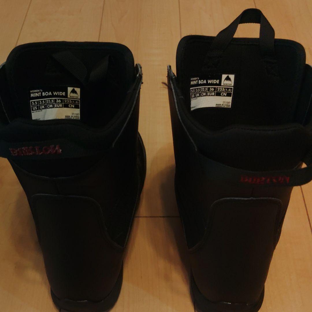 Burton ミント BOA® ワイド スノーボードブーツ22.5cm