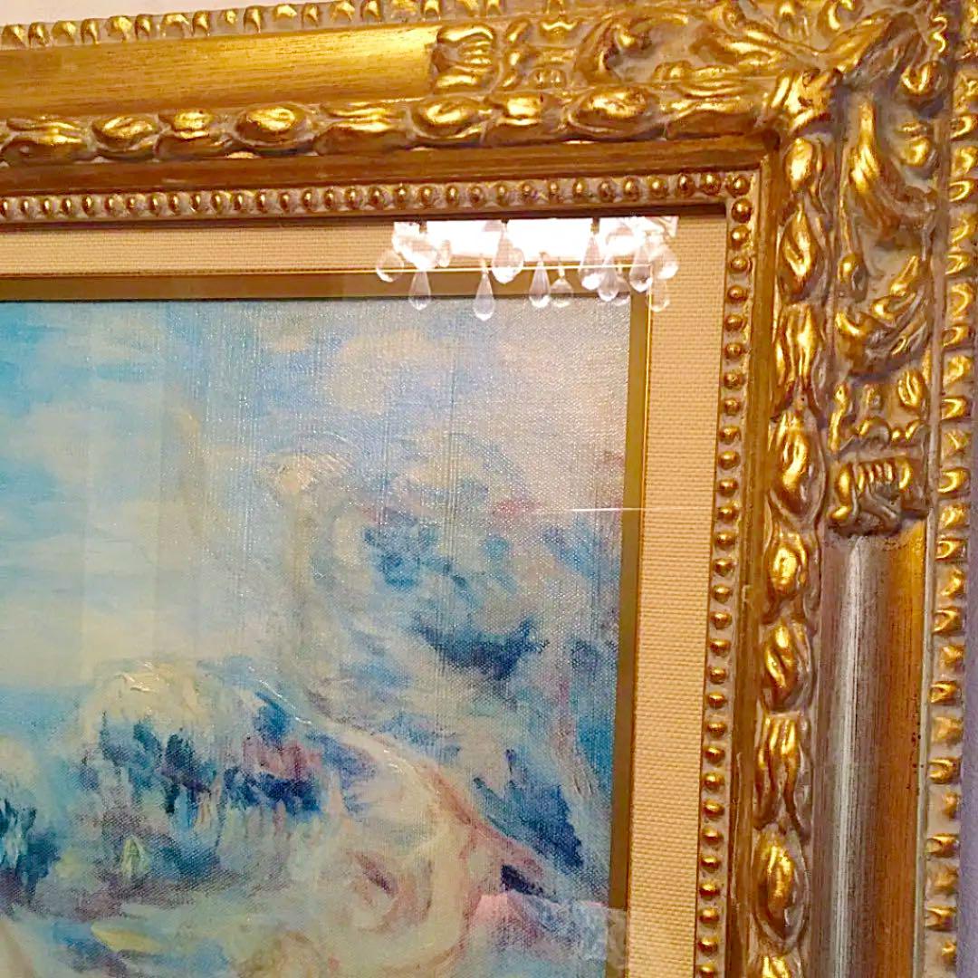 ルノアール ルノワール 複製画 足を拭く浴女