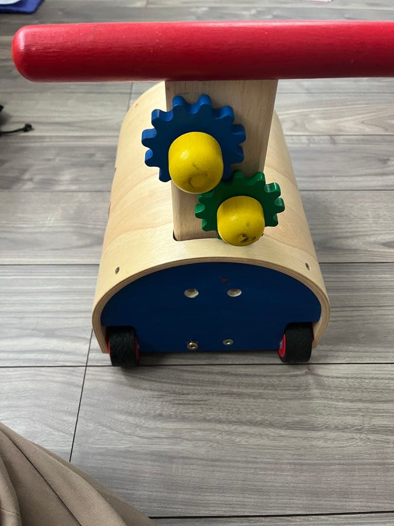 エドインター　木製 手押し車