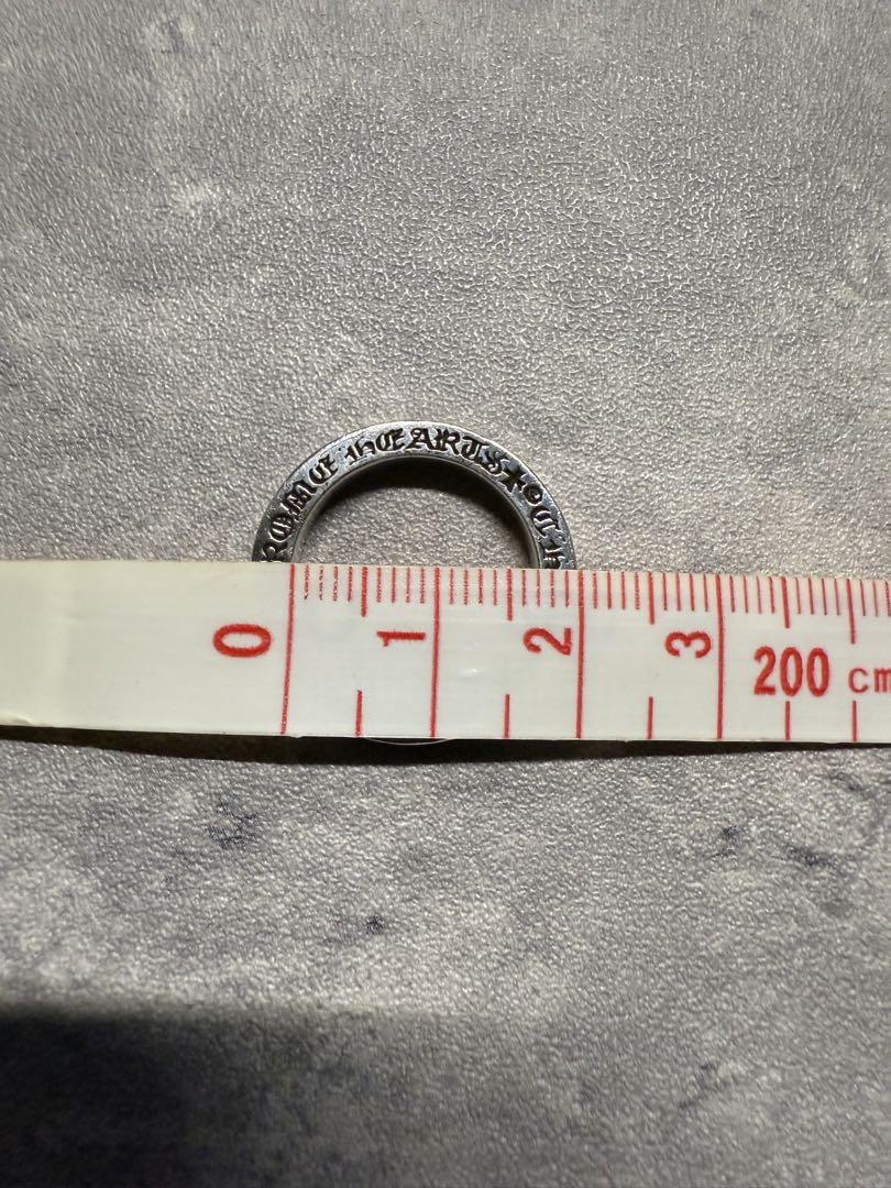 クロムハーツ スペーサーリング　3mm インボイス、レシート有り　美品