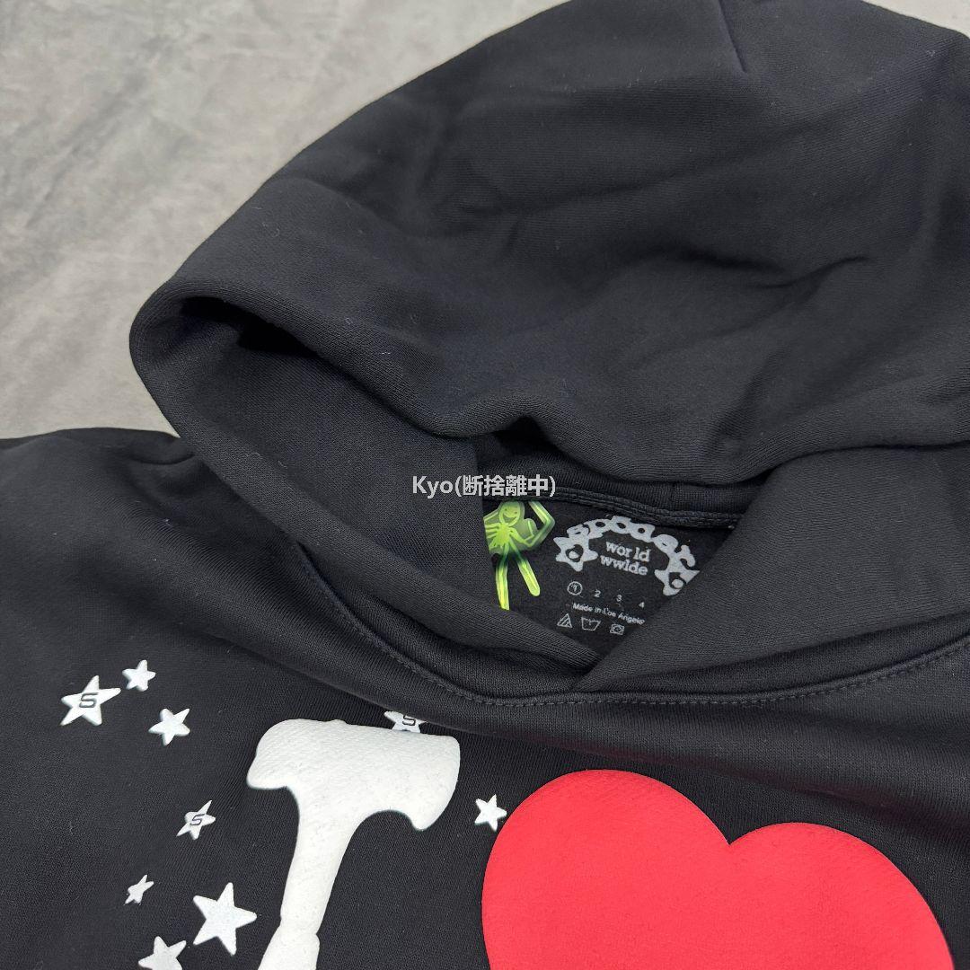 新品 SP5DER I ♡ SP5DER HOODIE パーカー S-XL 新品 SP5DER I ♡ SP5DER HOODIE パーカー S-XL