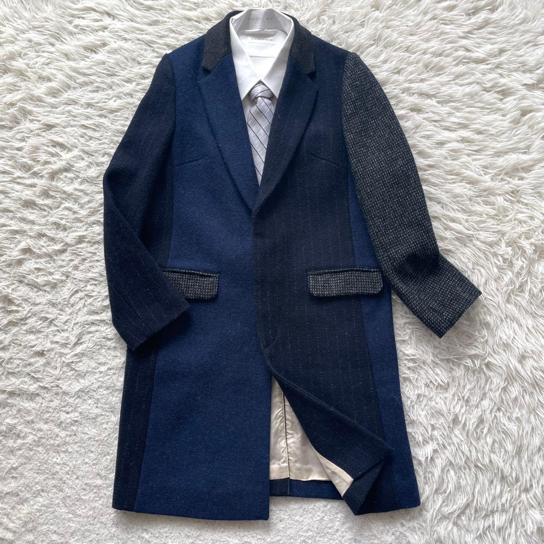 UNITED ARROWS Harris Tweed チェスター コートM BEAUTY YOUTH UNITED ARROWS