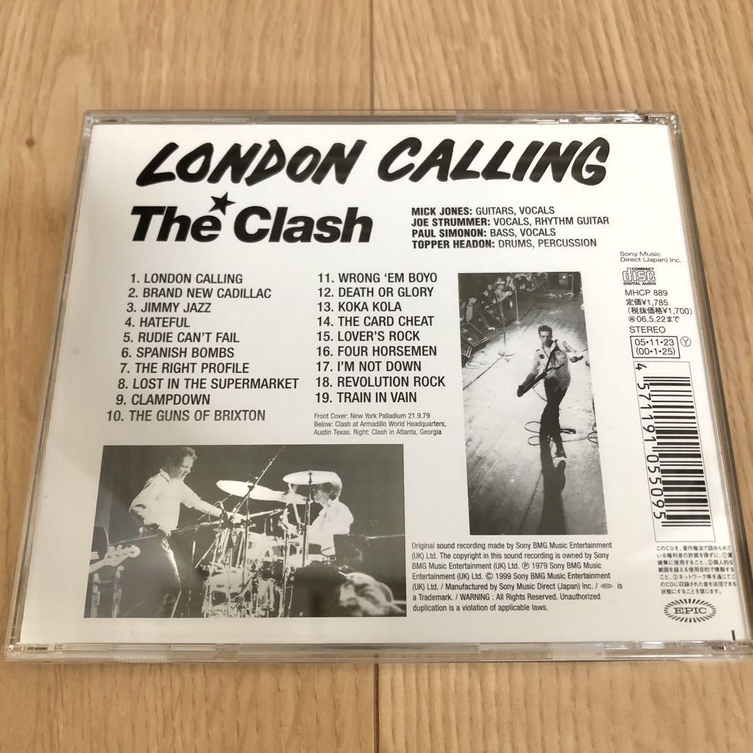 The Clash London Calling リマスター 帯付 国内盤 - メルカリ