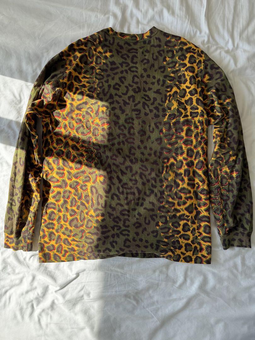 トップス supreme 24fw small box l/s tee Cheetah