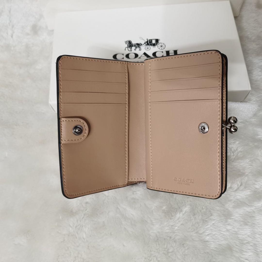コーチ COACH アウトレット 二つ折り財布 シグネチャー ミニ財布