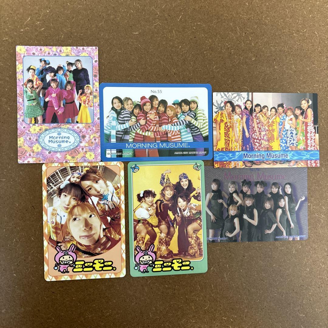 モーニング娘。 モー娘。 カード 全員集合 ミニモニ トレカ 6枚