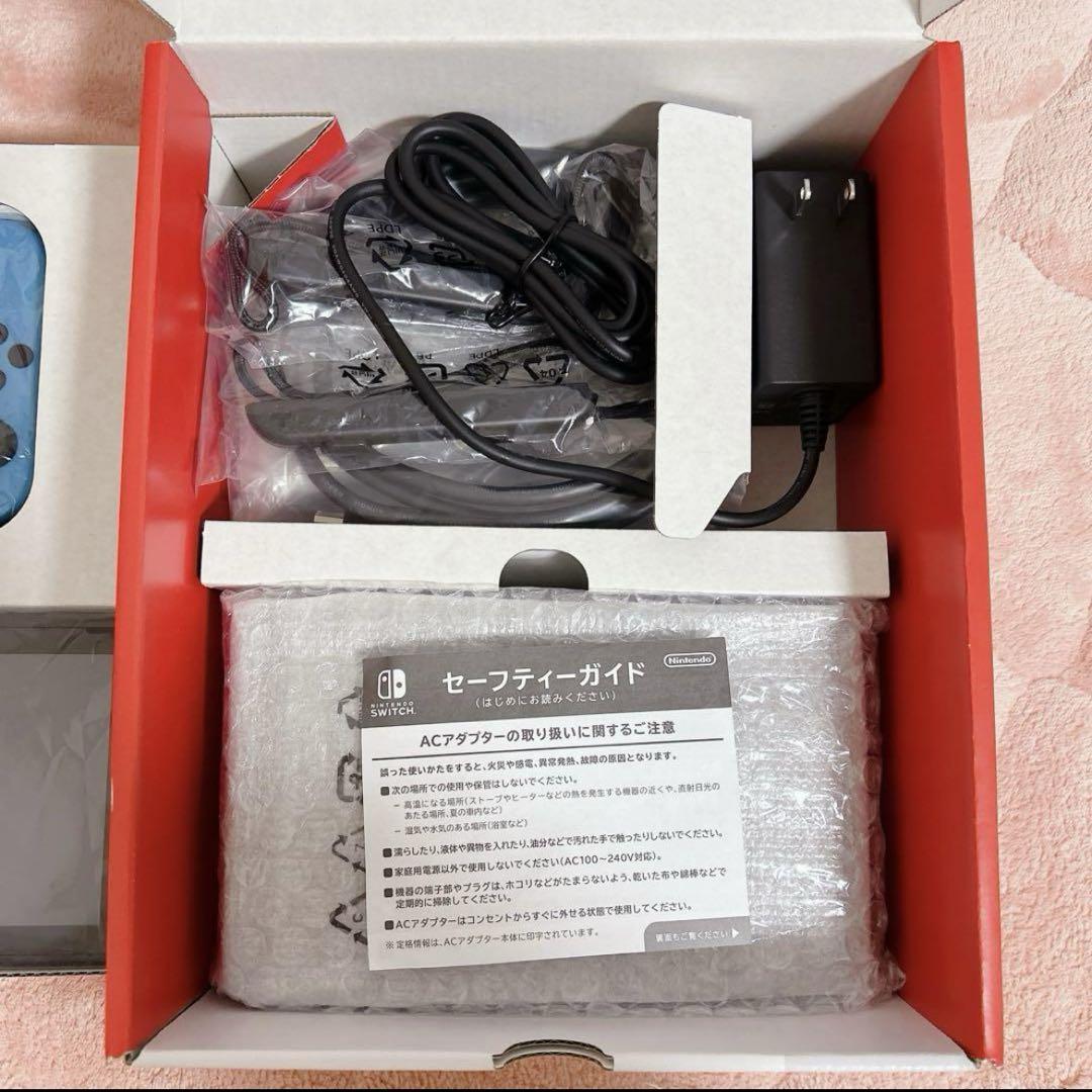 【ほぼ新品】Nintendo Switch ネオンブルー・ネオンレッド 完品