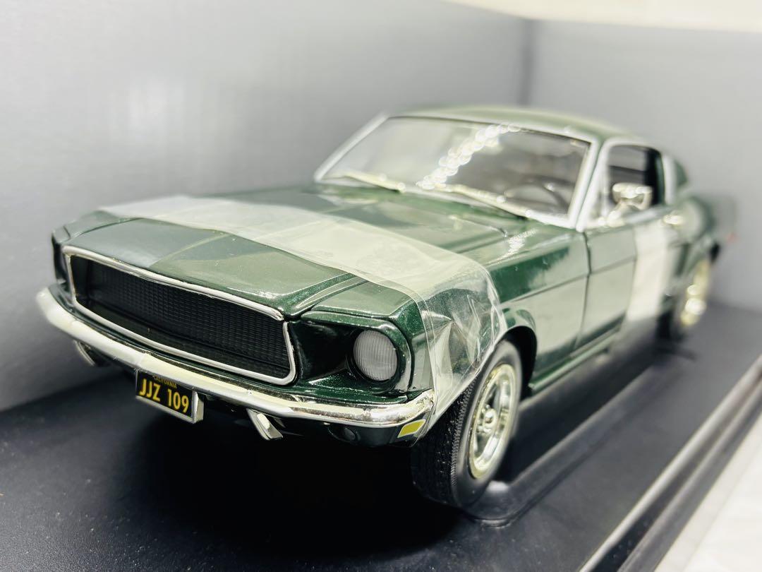 1/18 BULLITTマックィーン1968 フォードMUSTANG 大型モデル