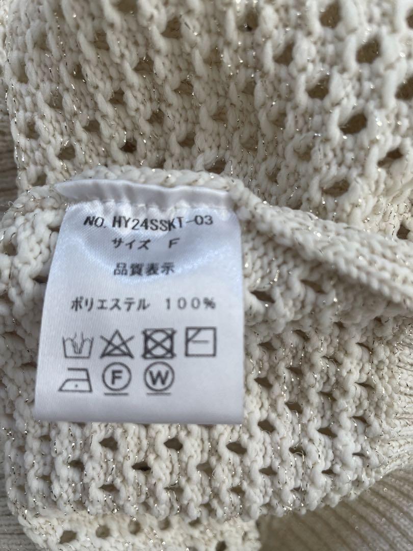 ヘヨン hyeon アップルパイニット ピンク ラメなし HYEON apple pie knit / pinkヘヨンアップルパイニット レディース