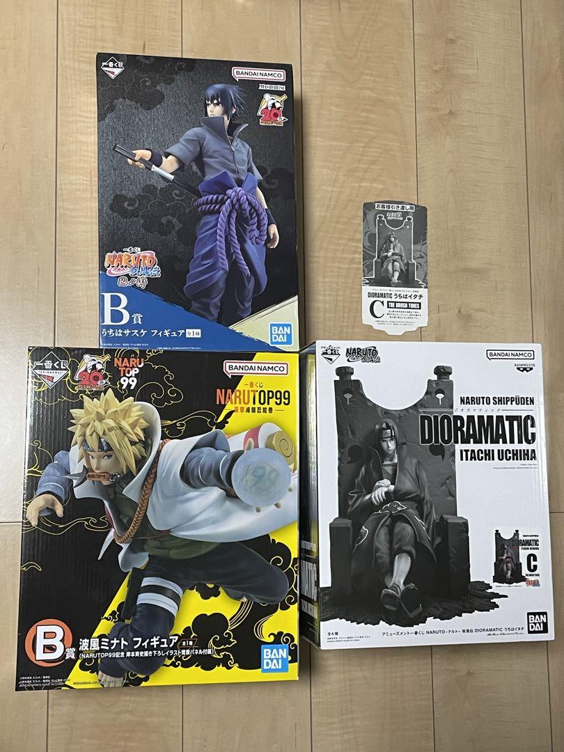 美品  未開封】一番くじ NARUTO フィギュア まとめセット(半券付) コミック・アニメ