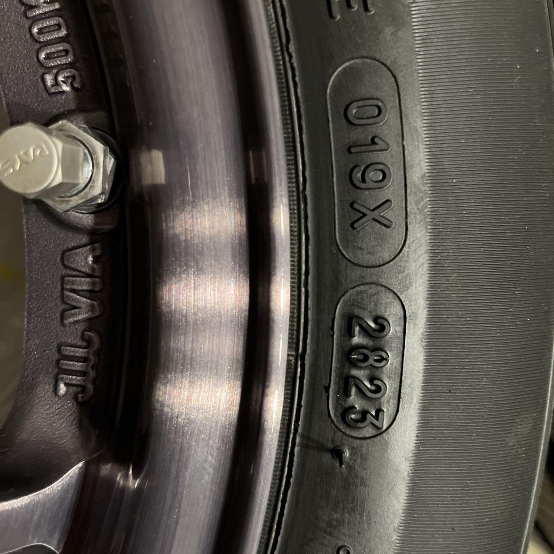 Rays VOLK RACING CE28 14インチ タイヤホイールセット