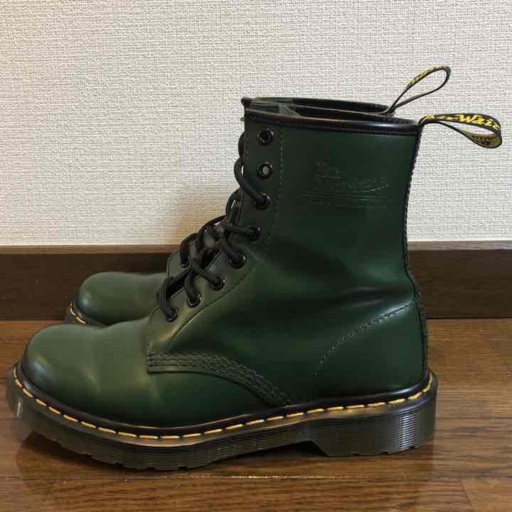 再値下げ23日まで Dr.Martens 1460 Green UK6 64MAQ-m20338318992 格安安い