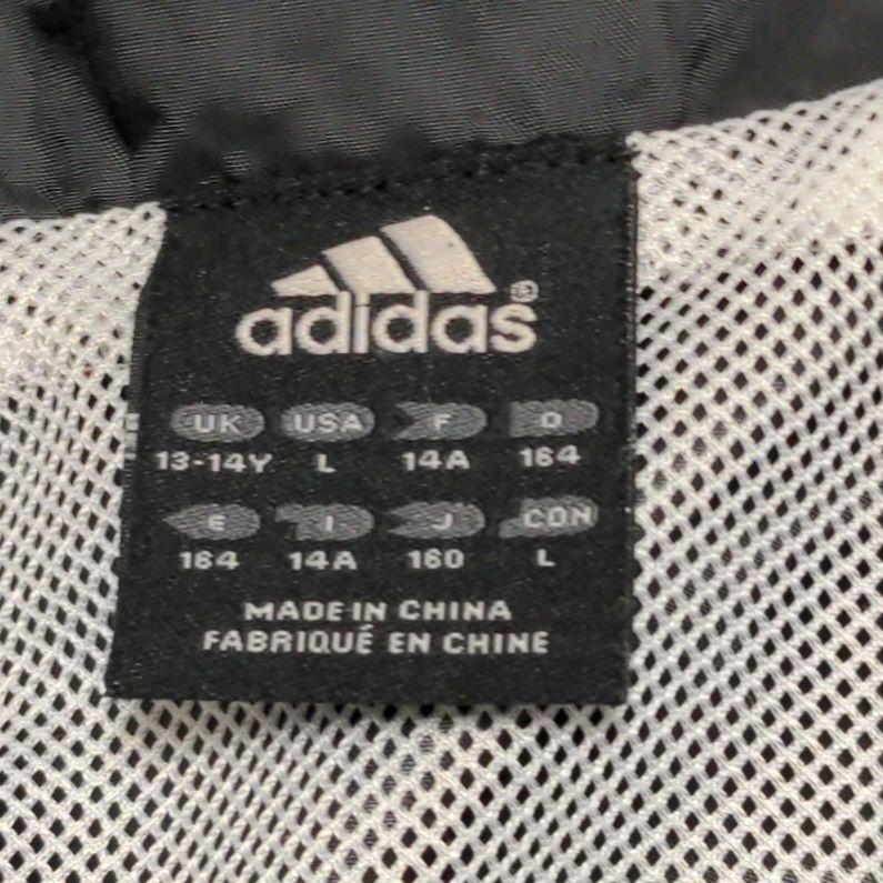 bigロゴ!】アディダス adidas ナイロンジャケット キッズ160サイズ ...