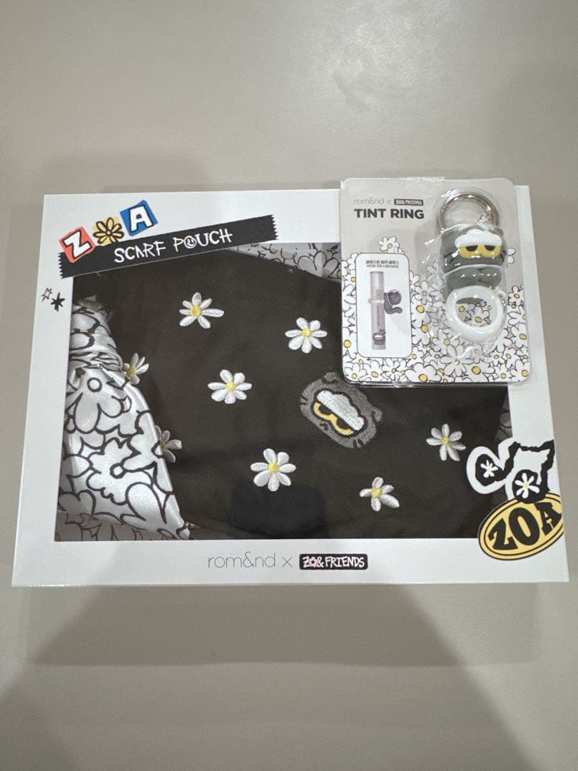 ZOA スカーフポーチ ティントリング セット新品、♥