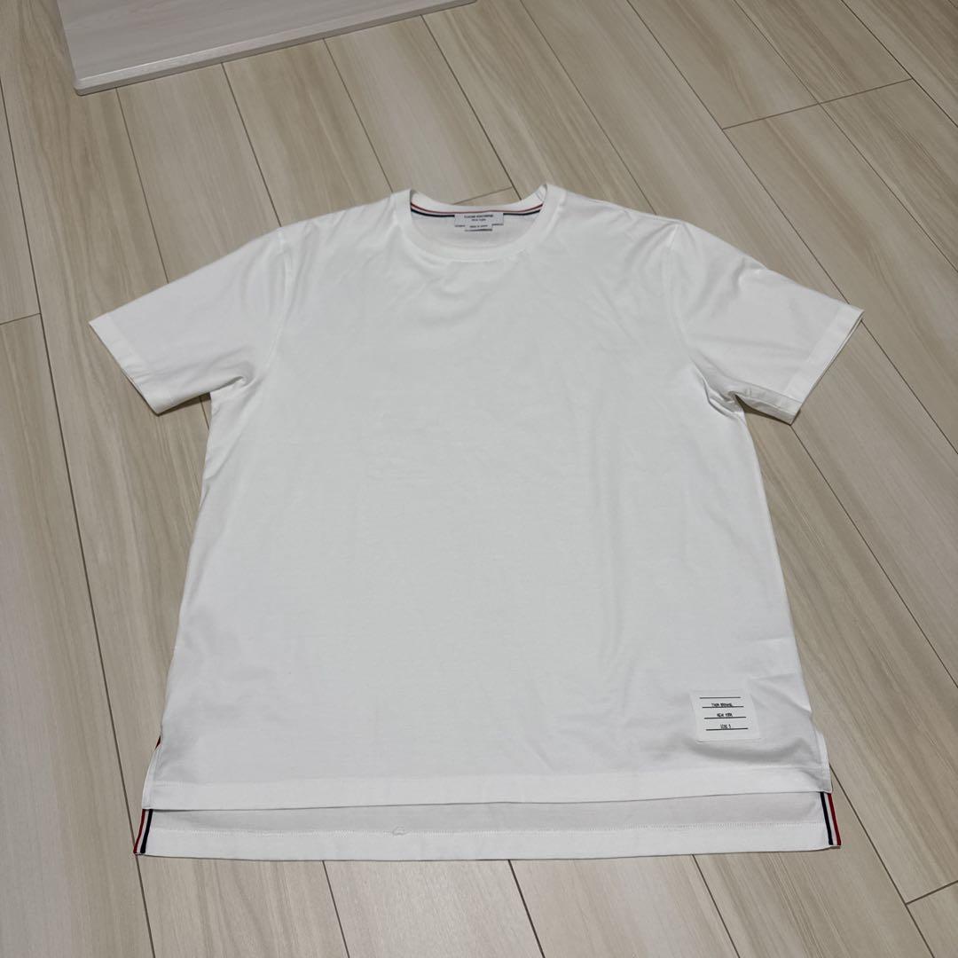 THOM BROWNE ホワイト Tシャツ Sサイズ