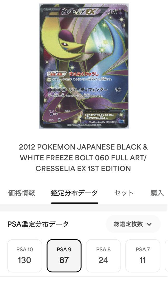 【PSA】 希少 ポケモンカード ex sr ダークライ クレセリア PSA】 希少 ポケモンカード ex sr ダークライ クレセリア - メルカリ