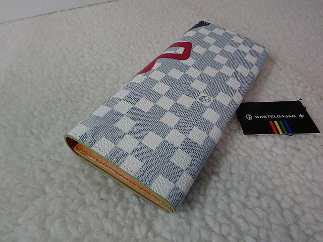 【新品本物】CASTELBAJAC 長財布/白 ￥19,800-