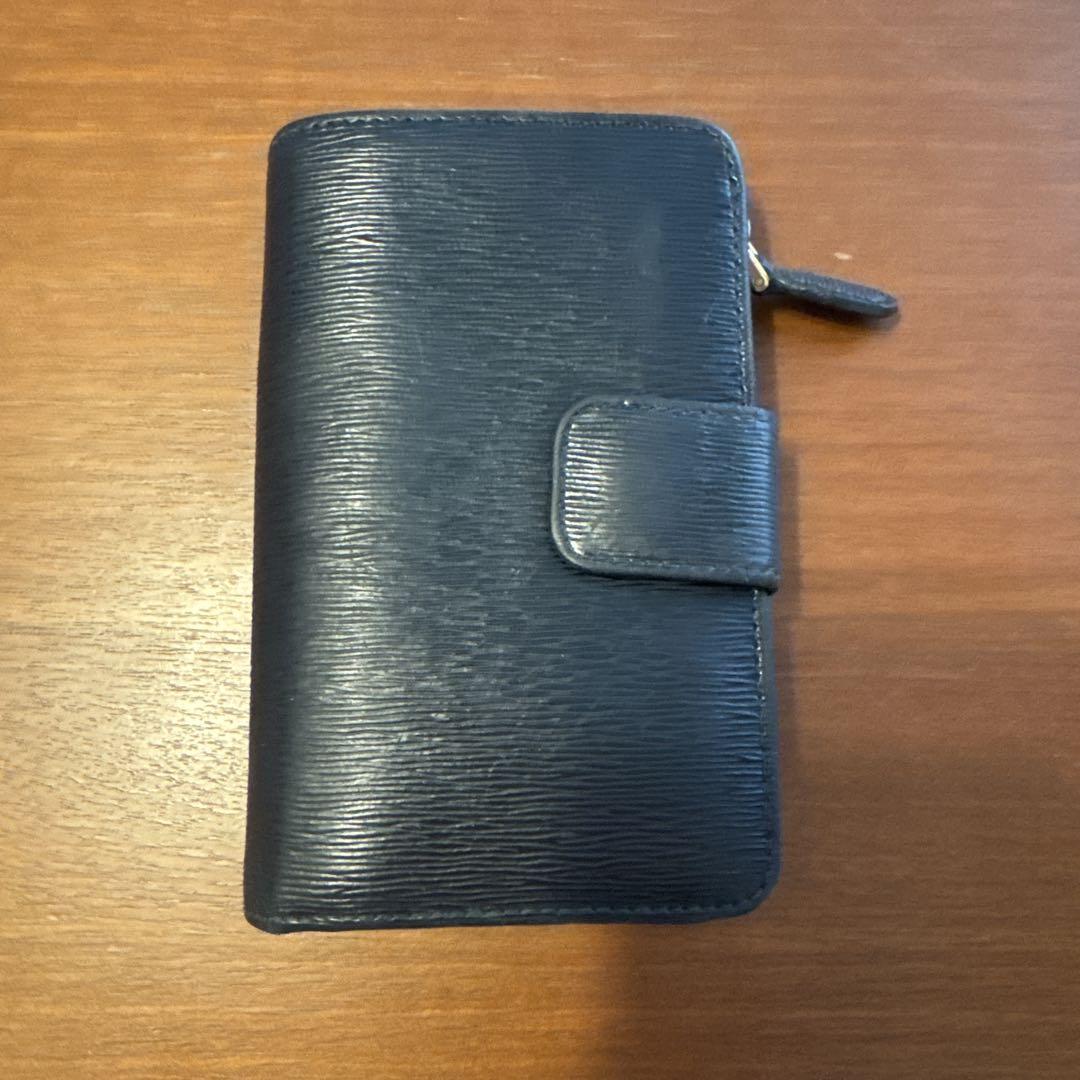 PRADA プラダ　ジップ　二つ折り財布　コンパクトウォレット