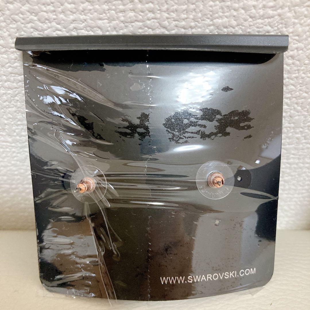【スワロフスキー】ピアス イヤージャケット, スワン, ブラック 正規輸入品