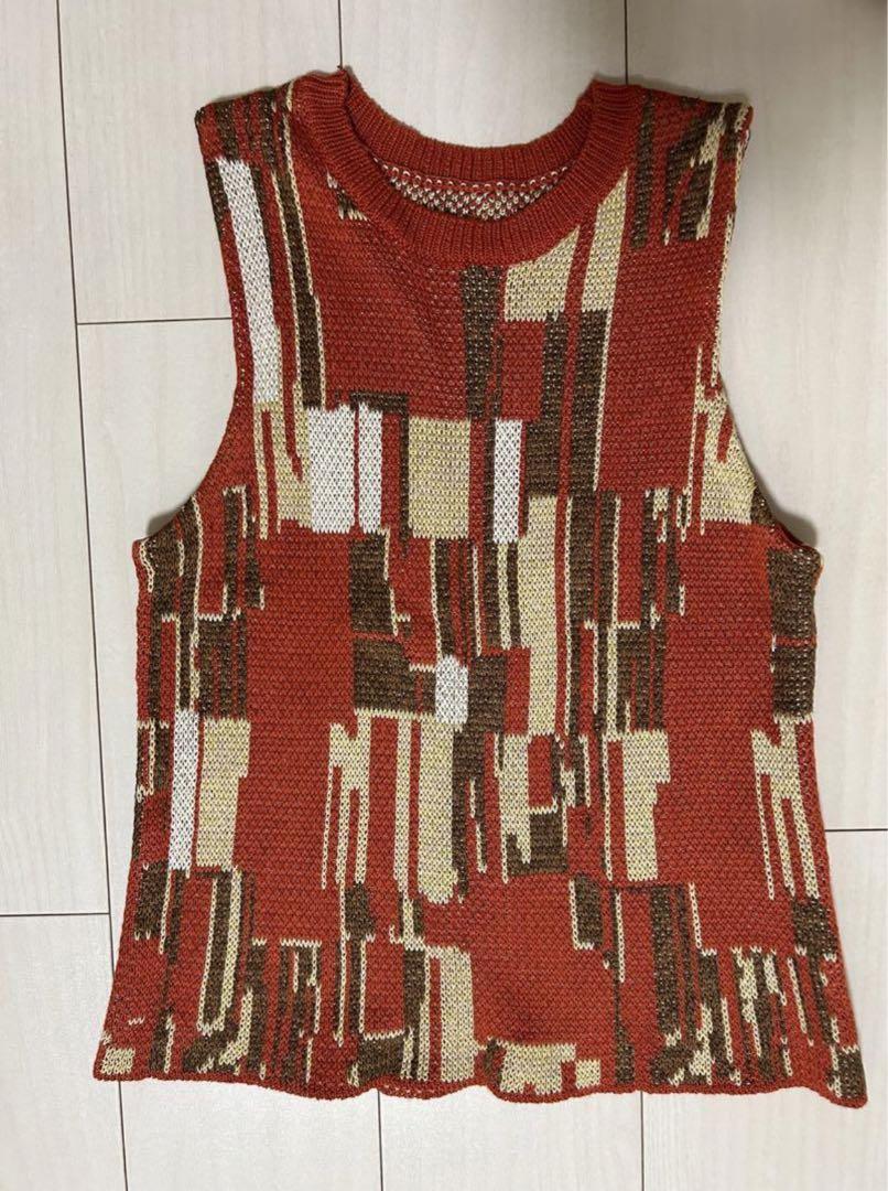 アメリヴィンテージ RUG LIKE AMERICAN SLEEVE KNIT