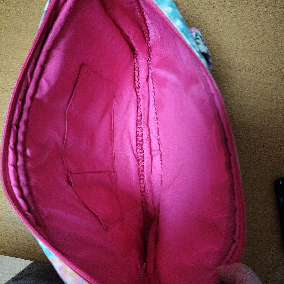 fafaバッグ　紫陽花柄　おまけバッグ付き