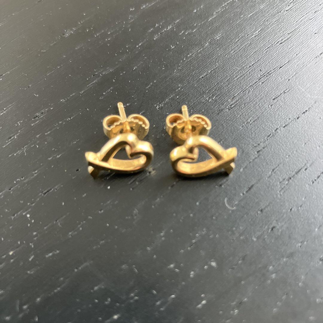 Tiffany & Co. ゴールドハートピアス