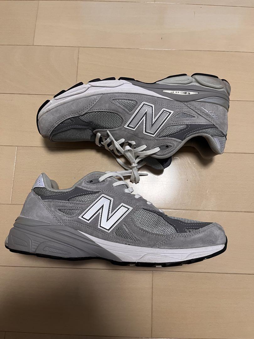 靴 New Balance 990V3 Gray