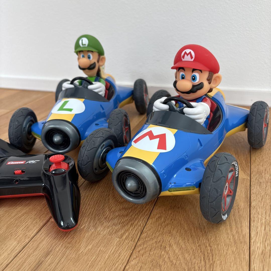 ⭐︎新品未開封 マリオカート ラジコン マリオ ルイージ ２台セット マリオ・ルイージ ラジコンカー 2台セット