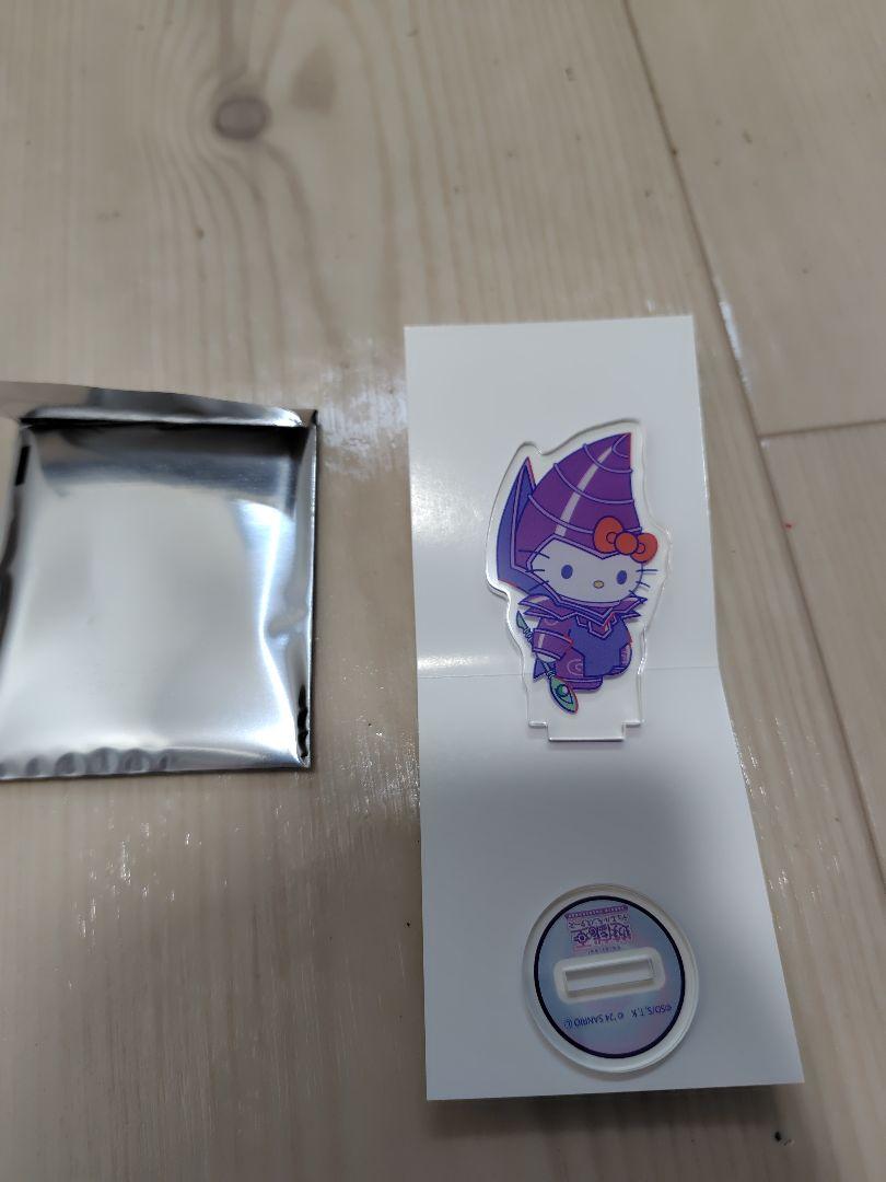 遊戯王 サンリオ コラボ アクリルぷちスタンド ブラック