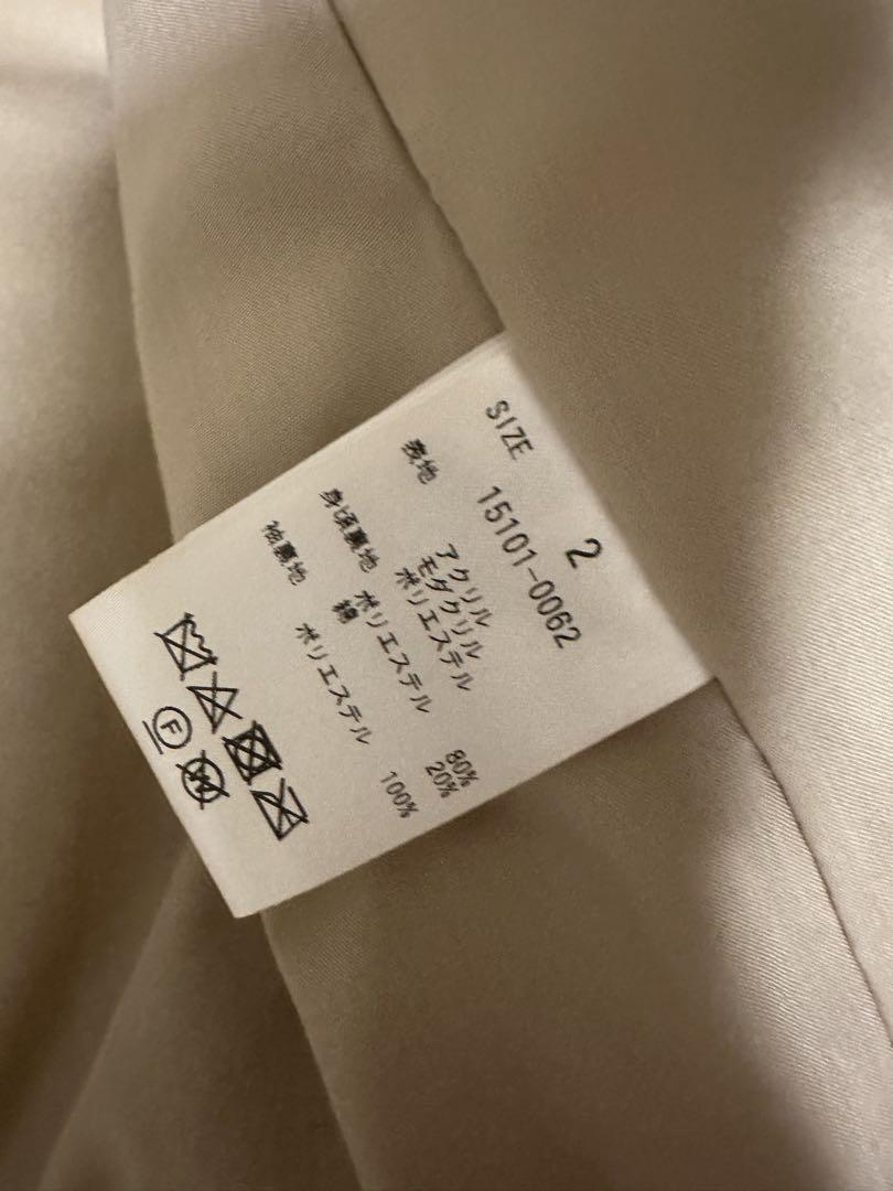 ジャケット・アウター CLANE NO COLLAR VOLUME ECO FUR COAT