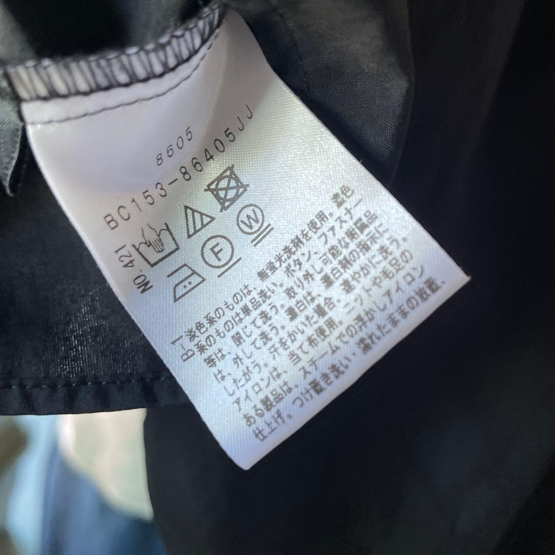 @ UNTITLED アンタイトル XS ブラック 黒 ブラウス シャツ