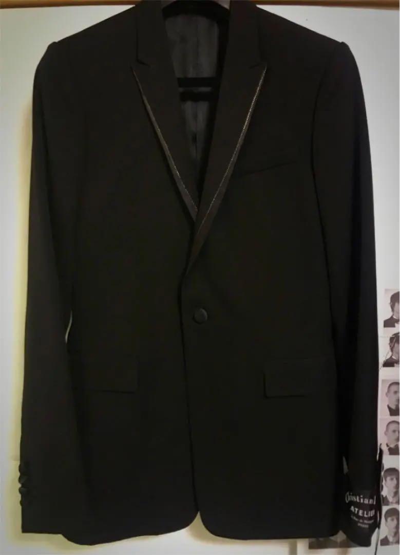 限定品人気 dior 18awツートーンテイラードジャケットタキシードジャケット sZvj1-m20352104648 homme 高評価お得