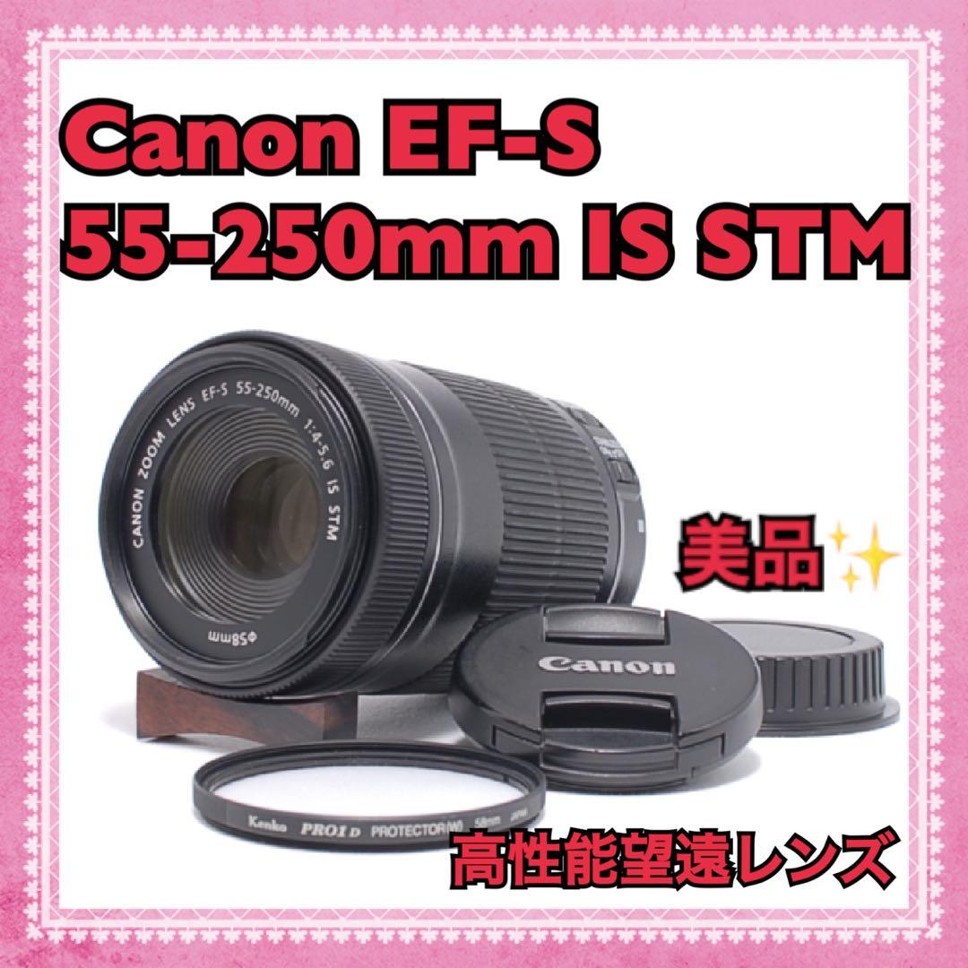 Canon EF-S 55-250mm IS STM 望遠レンズキヤノンEFマウント・Canon