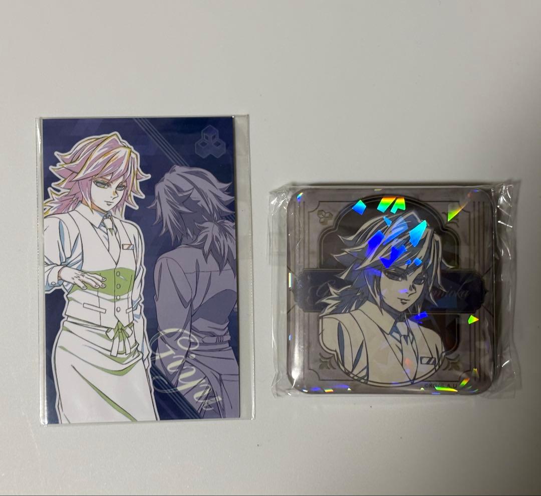 冨岡義勇 モクテルバー ロト第二弾 缶バッジ カード - メルカリ