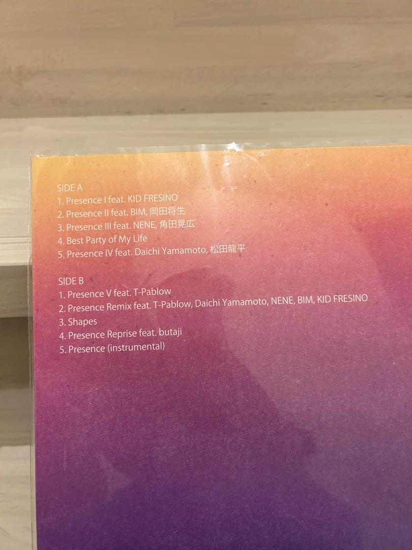 STUTS & 松たか子 Presence レコード ステッカー付き STUTS & 松たか子 Presence レコード ステッカー付き - メルカリ