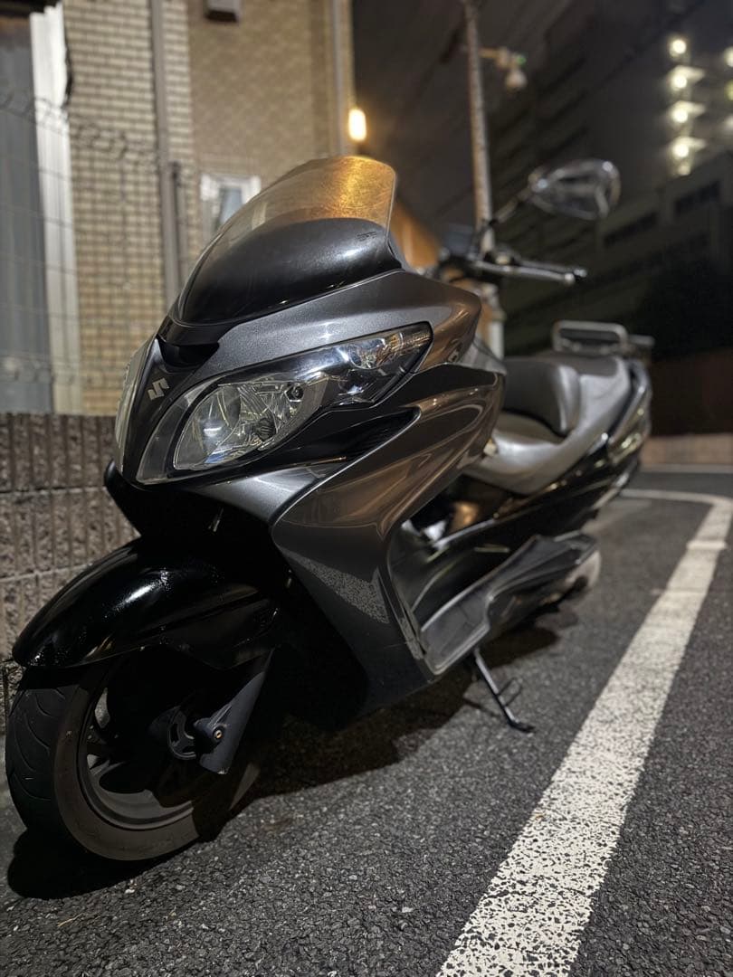 スカイウェイブ250 cj46a バイク　オートバイ　通勤車