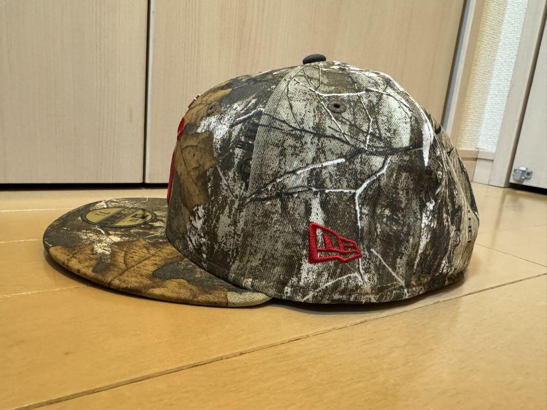 Supreme Gold Cross S Logo New Era